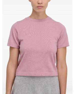 Extreme Cashmere Tina Round-Neck T-Shirt - Pink