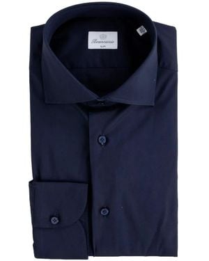 BRANCACCIO Buttoned Shirt - Blue