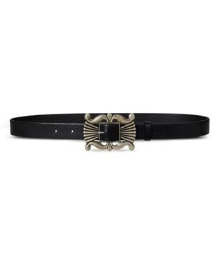 Polo Ralph Lauren Ornamental-Buckle Belt - White