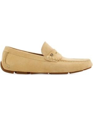 Ferragamo Mocasines con placa Gancini - Neutro