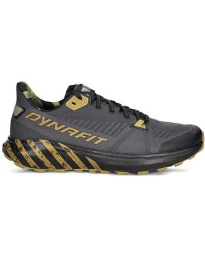Dynafit Trail Graphic Striped Sneakers - Gray