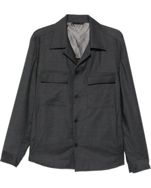 Briglia 1949 Pocket Overshirt - Black