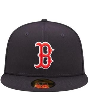 KTZ 59Fifty Mlb Boston Sox Cloud Icon Cap - Blue