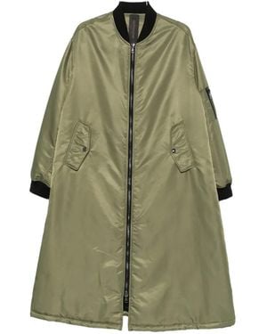Giorgio Brato Zip-Up Coat - Green