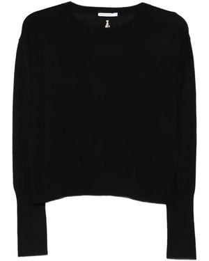 Patrizia Pepe Jersey de lana - Negro