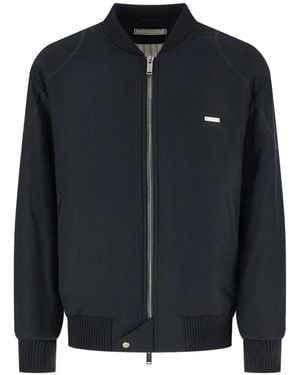 Iceberg Chaqueta Bómber Con Placa Del Logo - Negro