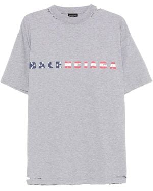Balenciaga International T-Shirt - Grey