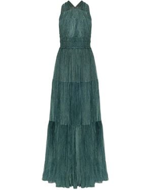 Ulla Johnson Freesia Silk Maxi Dress - Green