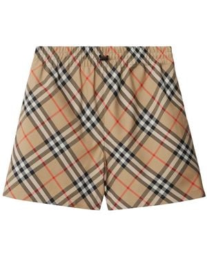 Burberry Short Shorts - Brown