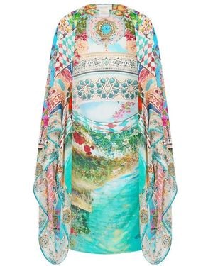 CAMILLA Coprispalla A Fiori - Blu