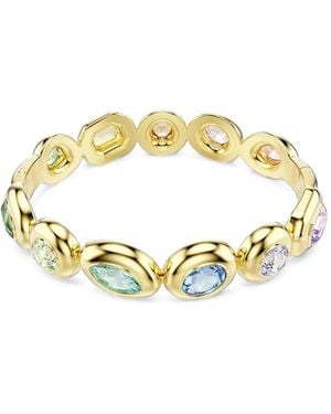 Swarovski Gema Crystal-Embellished Bangle - Metallic