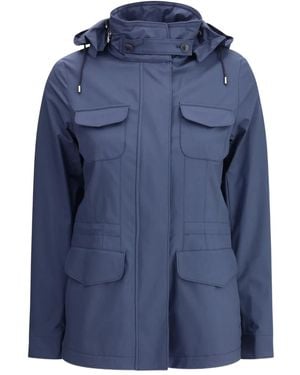 Loro Piana Traveler Mini Field ジャケット - ブルー