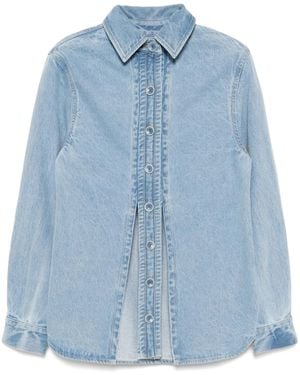 Christopher Esber Floating Hemd - Blau