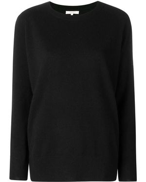 Chinti & Parker Slouchy Cashmere Jumper - Black