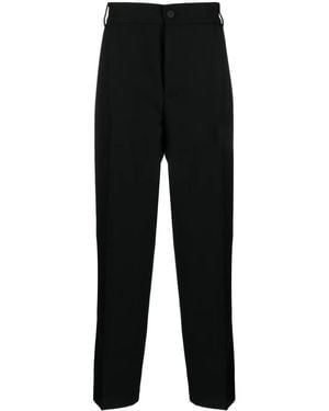 Versace Jeans Couture Klassische Straight-Leg-Hose - Schwarz