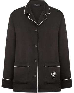 Dolce & Gabbana パジャマシャツ - ブラック