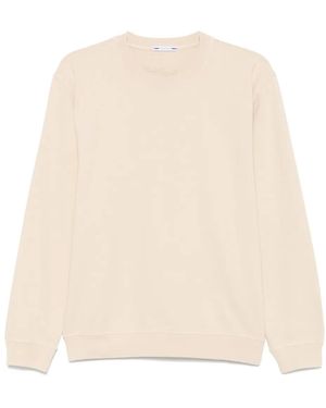 Jacob Cohen Logo-Embroidered Sweatshirt - Natural