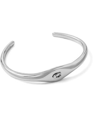 COACH Signature C Cuff Bracelet - White