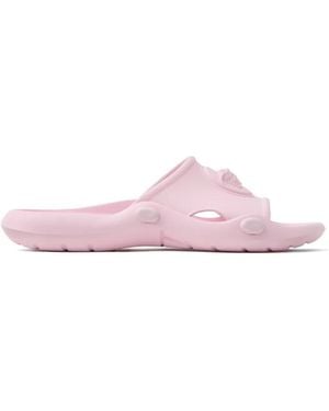Versace Nettuno Rubber Slides - Pink
