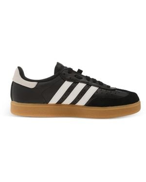 adidas Velosamba Stripes Leather Trainers - Black