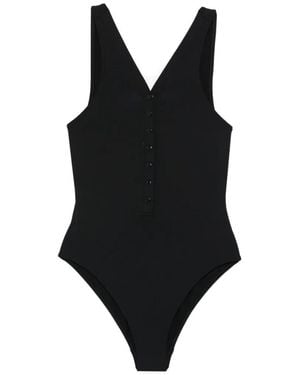 Eres Bañador con botones - Negro