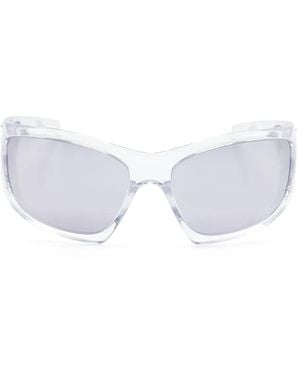 Givenchy Gafas de sol Giv Cut con montura oversize - Blanco