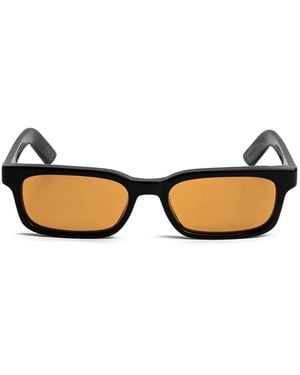 Retrosuperfuture Gesto Rectangle-Frame Sunglasses - Black