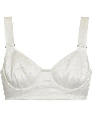 Erdem Corset Bra Top - White