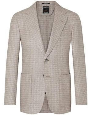 ZEGNA Light- Oasi Cashmere Jacket - Gray