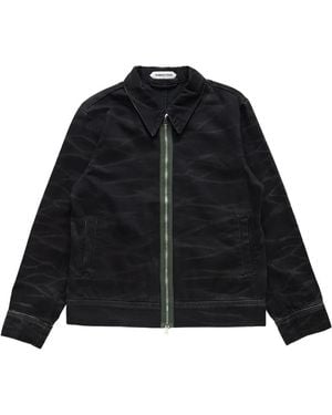 NAMACHEKO Jacke mit Zebra-Print - Schwarz