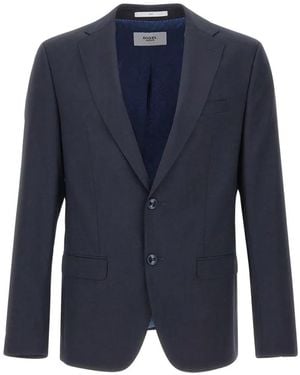 DIGEL Alesso Single-Breasted Blazer - Blue