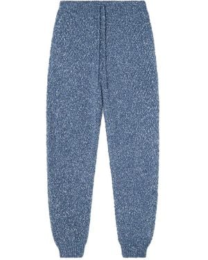 Alanui Written By The Ocean Track Trousers - Blue