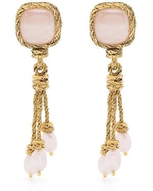 Aurelie Bidermann Miki clip-on earrings - Mettallic