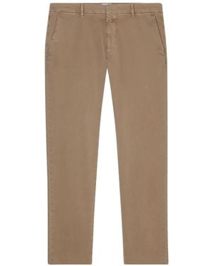 Closed Clifton True Slim Chino Trousers - Natural