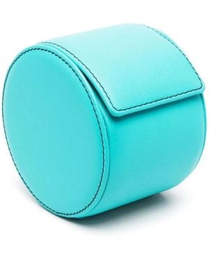 Kross Studio Uhrenrolle aus Leder - Blau