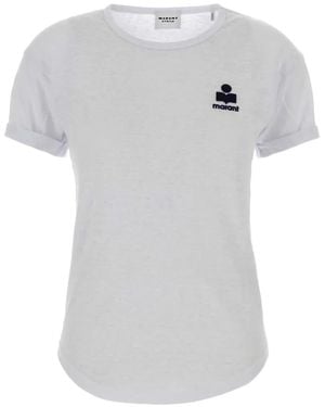 Isabel Marant Solid None T-Shirt - White