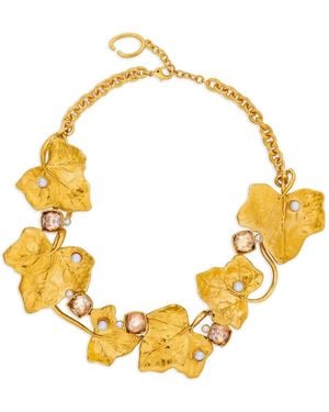 Oscar de la Renta Ivy Vine Halsketting - Metallic