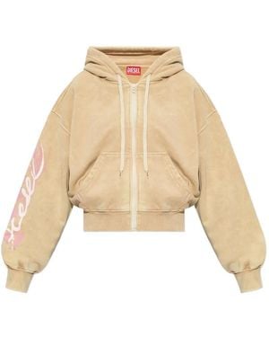 DIESEL Sudadera Con Capucha Y Logo - Neutro