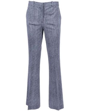 Circolo 1901 Flared Trousers - Blue