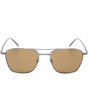 Saint Laurent Gafas De Sol Con Montura Rectangular - Neutro