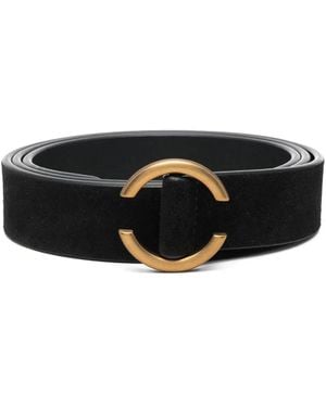 Lardini Cintura Con Fibbia - Nero