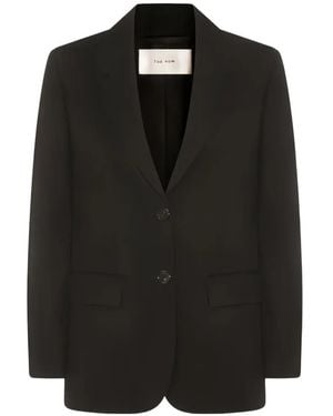 The Row Blazer Met Gekerfde Revers En Knopen - Zwart