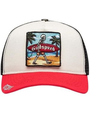 Godspeed Mood Ii Interchangeable-Patch Trucker Hat - Red