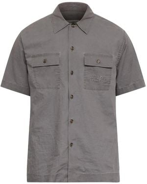 MM6 by Maison Margiela Short-Sleeve Shirt - Grey