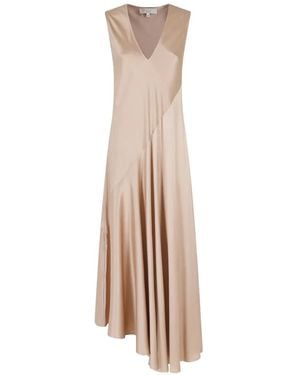 Antonelli V-Neck Dress - White