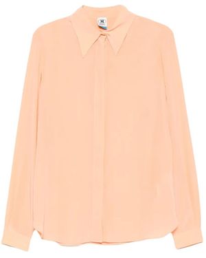 Missoni Bluse Mit Verdecktem Verschluss - Pink