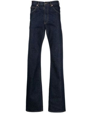 Maison Margiela Mid-Rise Straight-Leg Jeans - Blue