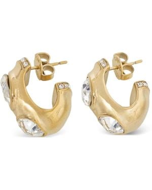 Guess Créoles Mamounia À Ornements En Cristal - Metallic