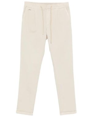 Sartoria Tramarossa Hose Mit Kordelzug - Weiß