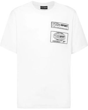 Philipp Plein Logo-Print T-Shirt - White